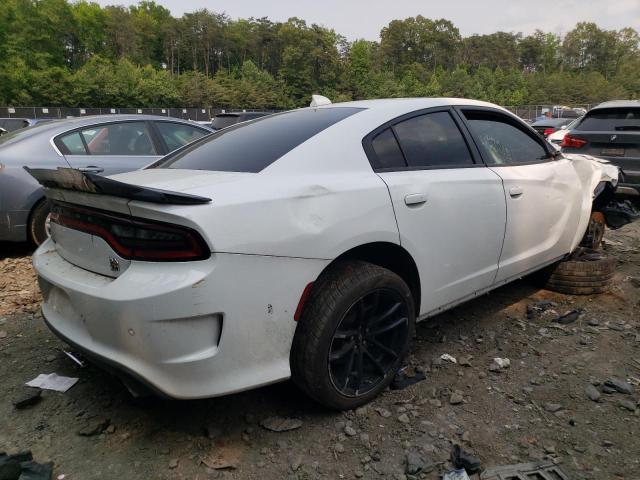 2C3CDXGJ6LH201544 - 2020 DODGE CHARGER SCAT PACK WHITE photo 3