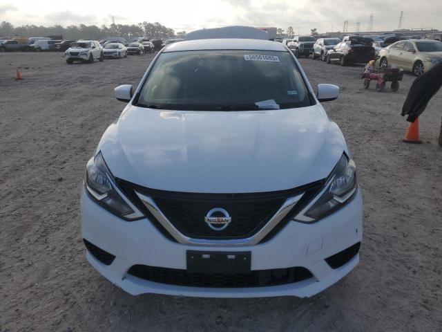 3N1AB7AP2KY301027 - 2019 NISSAN SENTRA S WHITE photo 5