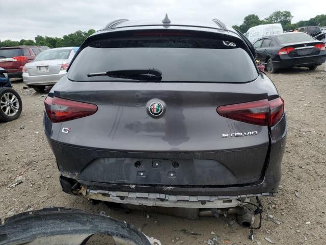 ZASFAKPN9J7B59622 - 2018 ALFA ROMEO STELVIO SPORT ნაცრისფერი ფოტო 6