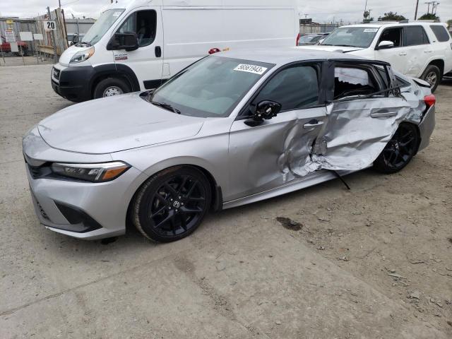 2HGFE2F57PH517071 - 2023 HONDA CIVIC SPORT 银色 照片 1