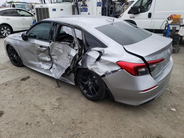 2HGFE2F57PH517071 - 2023 HONDA CIVIC SPORT 银色 照片 2