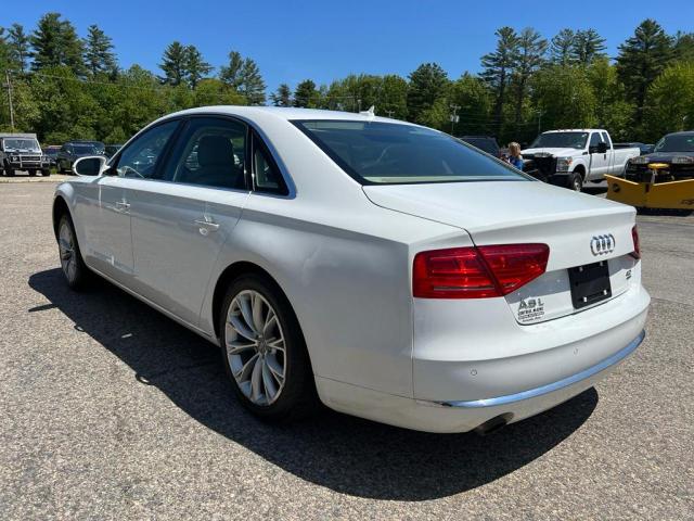 WAURVAFDXBN024950 - 2011 AUDI A8 L QUATTRO WHITE photo 4