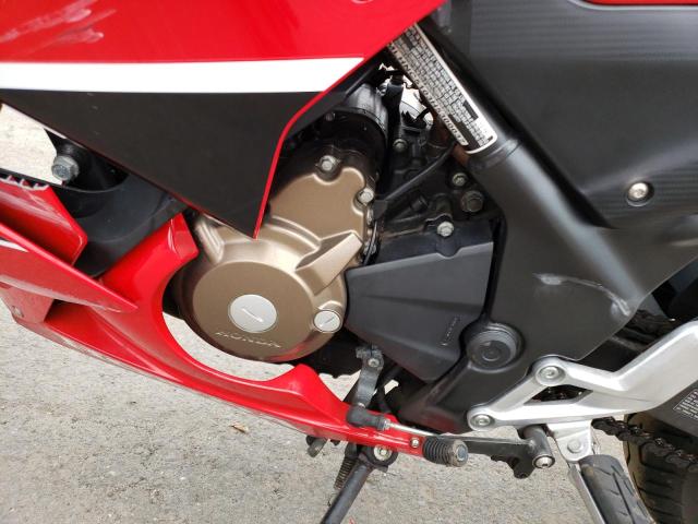 MLHNC5103H5300037 - 2017 HONDA CBR300 R RED photo 7