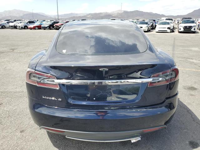 5YJSA1CGXDFP08283 - 2013 TESLA MODEL S BLUE photo 6