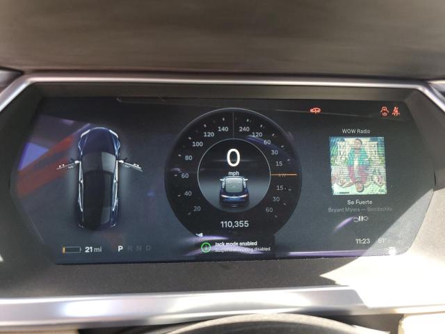 5YJSA1CGXDFP08283 - 2013 TESLA MODEL S BLUE photo 9