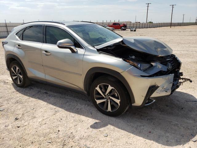 JTJYARBZ6K2155382 - 2019 LEXUS NX 300 BASE ვერცხლისფერი ფოტო 4