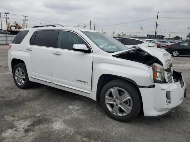 2GKALUEK6F6346913 - 2015 GMC TERRAIN DENALI WHITE photo 4