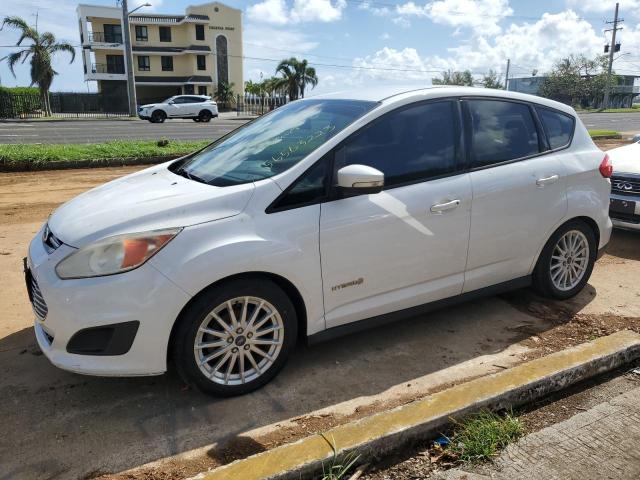 1FADP5AU2DL542254 - 2013 FORD C-MAX SE WHITE photo 1