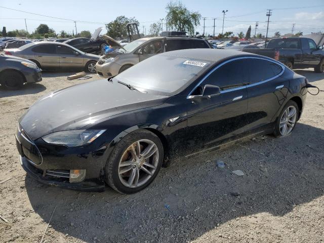 5YJSA1S16EFP34569 - 2014 TESLA MODEL S BLACK photo 1