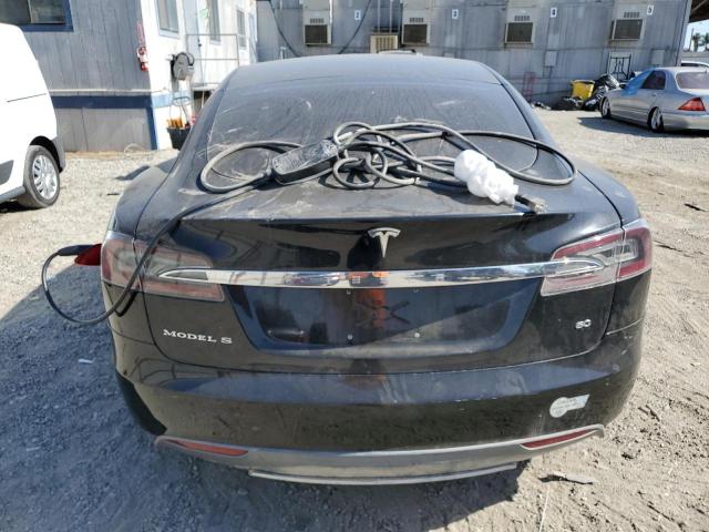 5YJSA1S16EFP34569 - 2014 TESLA MODEL S BLACK photo 6