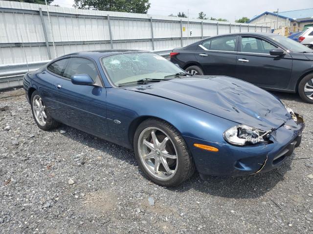 SAJGX5745VC009249 - 1997 JAGUAR XK8 BLUE photo 4