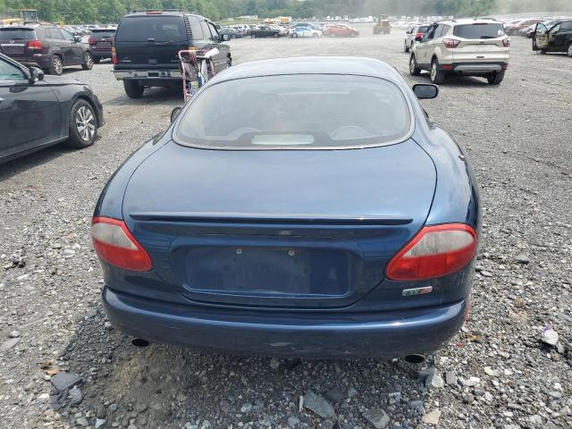 SAJGX5745VC009249 - 1997 JAGUAR XK8 BLUE photo 6