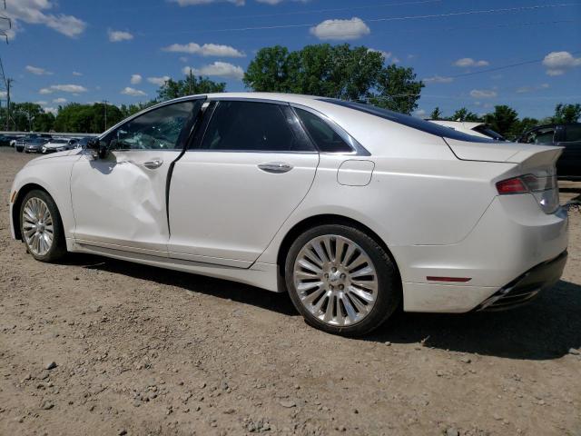 3LN6L2GKXDR800391 - 2013 LINCOLN MKZ WHITE photo 2