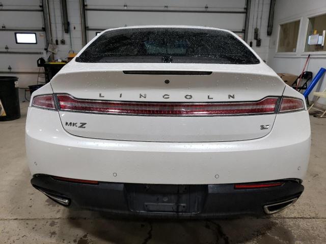 3LN6L2GKXDR800391 - 2013 LINCOLN MKZ WHITE photo 6