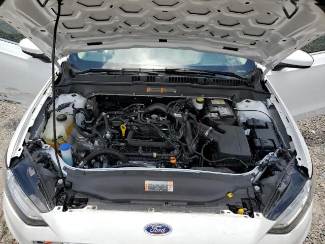 3FA6P0HD5LR242760 - 2020 FORD FUSION SE WHITE photo 11