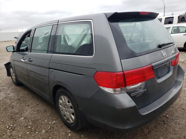 5FNRL38178B501543 - 2008 HONDA ODYSSEY LX GRAY photo 2