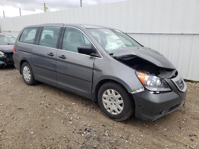 5FNRL38178B501543 - 2008 HONDA ODYSSEY LX GRAY photo 4