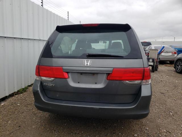 5FNRL38178B501543 - 2008 HONDA ODYSSEY LX GRAY photo 6