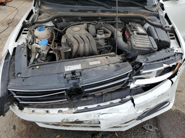3VW1K7AJXFM280494 - 2015 VOLKSWAGEN JETTA BASE Weiß Foto 11