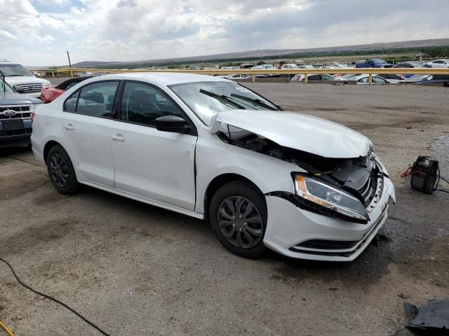 3VW1K7AJXFM280494 - 2015 VOLKSWAGEN JETTA BASE Weiß Foto 4