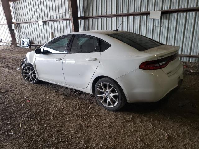 1C3CDFBA2DD106172 - 2013 DODGE DART SXT WHITE photo 2