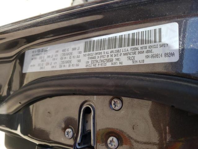 3C6TR4JTXHG758560 - 2017 RAM 2500 SLT CHARCOAL photo 12