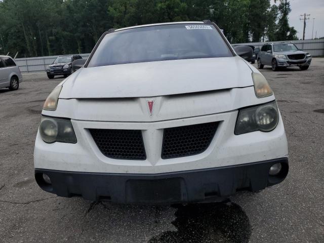 3G7DA03E44S552085 - 2004 PONTIAC AZTEK WHITE photo 5