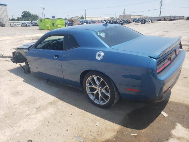 2C3CDZAGXLH178035 - 2020 DODGE CHALLENGER SXT BLUE photo 2