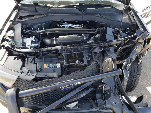 1FM5K8AC1NGB46487 - 2022 FORD EXPLORER POLICE INTERCEPTOR 黑色 照片 11