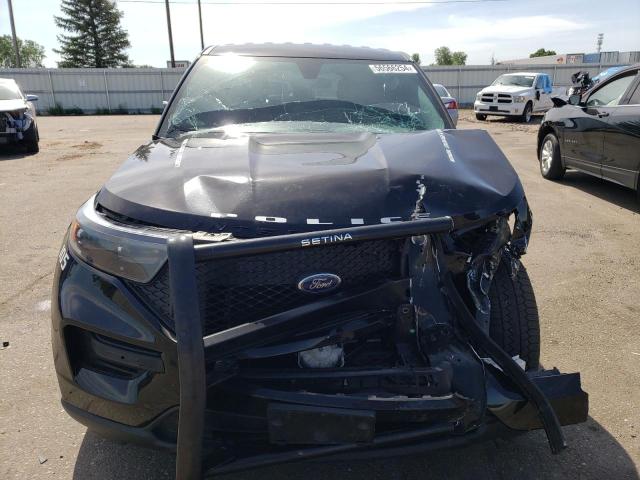 1FM5K8AC1NGB46487 - 2022 FORD EXPLORER POLICE INTERCEPTOR 黑色 照片 5