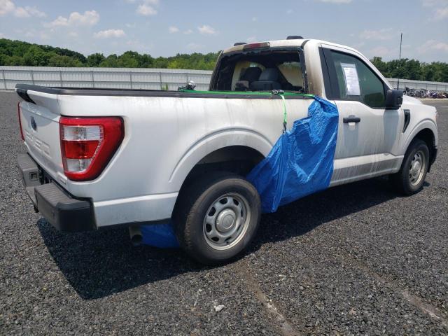 1FTMF1CP6NKE24938 - 2022 FORD F150 WHITE photo 3