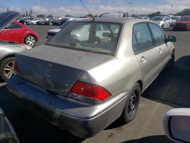 JA3AJ26E42U077996 - 2002 MITSUBISHI LANCER ES BEIGE photo 4