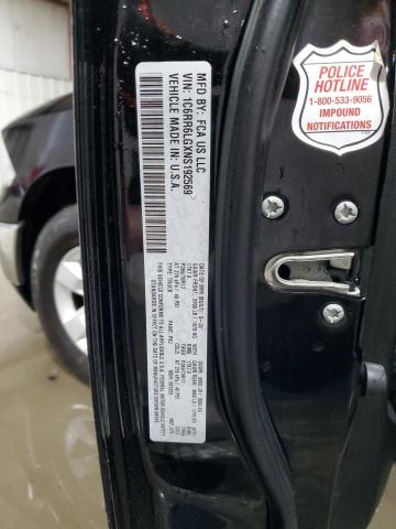 1C6RR6LGXNS192569 - 2022 RAM 1500 CLASS SLT 黑色 照片 13