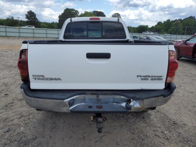 5TETU62N68Z482658 - 2008 TOYOTA TACOMA PRERUNNER ACCESS CAB WHITE photo 6