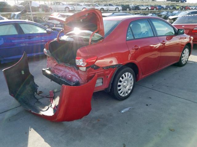 2T1BU4EE0CC779001 - 2012 TOYOTA COROLLA BASE  照片 4