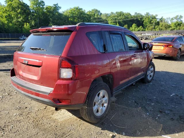 1C4NJCBA4FD209141 - 2015 JEEP COMPASS SPORT RED photo 3