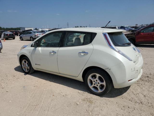 JN1AZ0CP2BT001691 - 2011 NISSAN LEAF SV WHITE photo 2