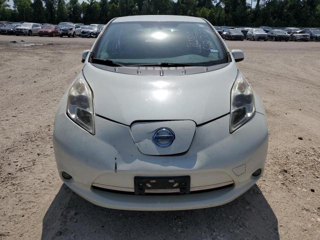 JN1AZ0CP2BT001691 - 2011 NISSAN LEAF SV WHITE photo 5