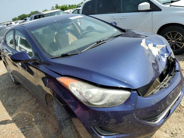 5NPDH4AE4DH159205 - 2013 HYUNDAI ELANTRA GLS BLUE photo 4