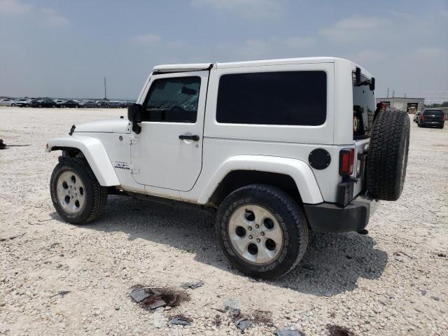 1C4AJWBG1CL189243 - 2012 JEEP WRANGLER SAHARA WHITE photo 2