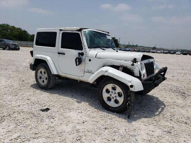 1C4AJWBG1CL189243 - 2012 JEEP WRANGLER SAHARA WHITE photo 4