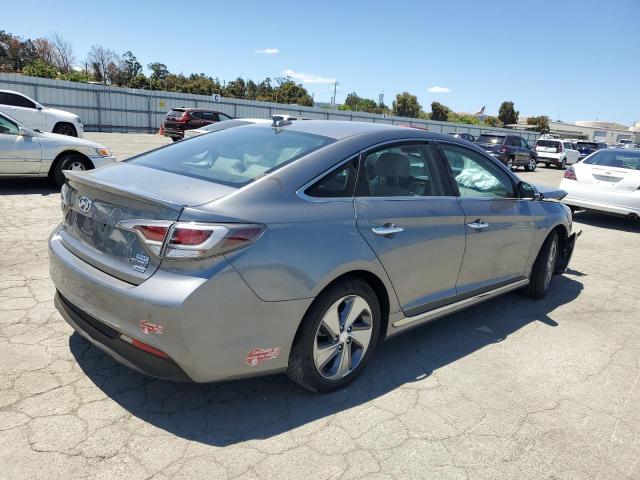 KMHE54L24HA064541 - 2017 HYUNDAI SONATA PLUG-IN HYBRID GRAY photo 3