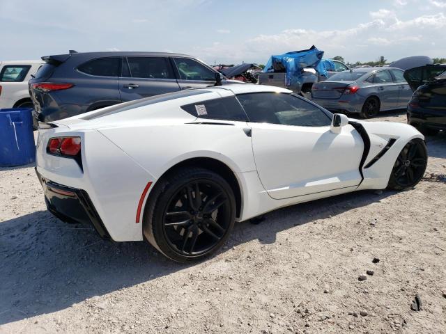 1G1YB2D73K5119112 - 2019 CHEVROLET CORVETTE STINGRAY 1LT WHITE photo 3