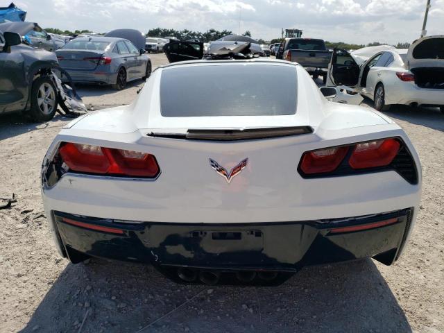 1G1YB2D73K5119112 - 2019 CHEVROLET CORVETTE STINGRAY 1LT WHITE photo 6