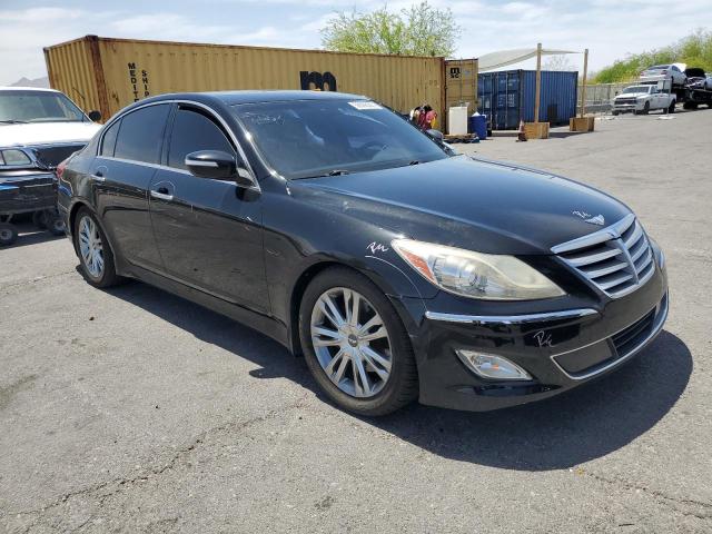 KMHGC4DD1CU199157 - 2012 HYUNDAI GENESIS 3.8L 黑色 照片 4