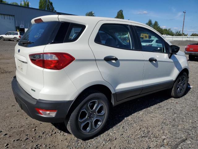 MAJ3S2FE8LC353424 - 2020 FORD ECOSPORT S WHITE photo 3