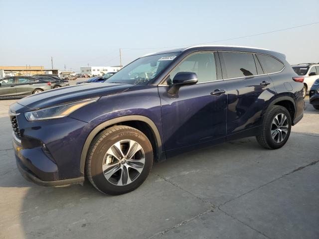 5TDGZRAH0NS110421 - 2022 TOYOTA HIGHLANDER XLE Mavi foto 1