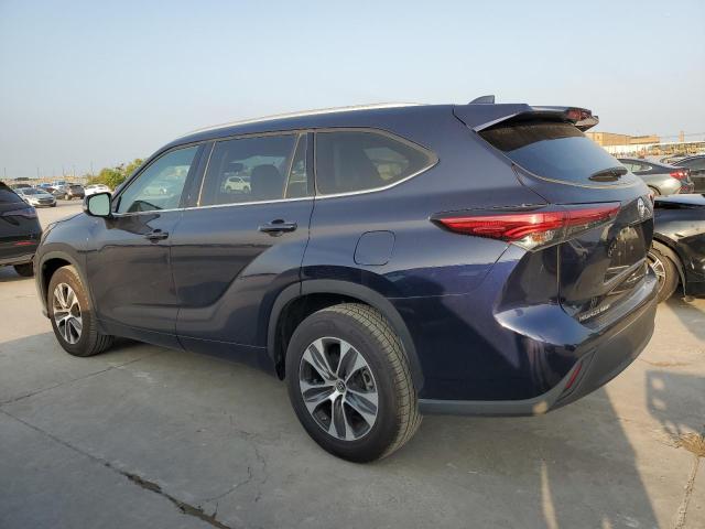 5TDGZRAH0NS110421 - 2022 TOYOTA HIGHLANDER XLE Mavi foto 2