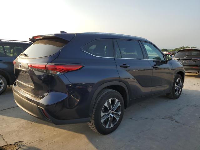 5TDGZRAH0NS110421 - 2022 TOYOTA HIGHLANDER XLE Mavi foto 3