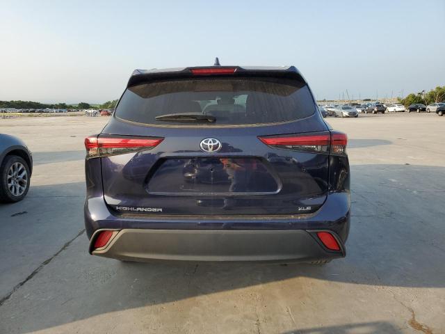 5TDGZRAH0NS110421 - 2022 TOYOTA HIGHLANDER XLE Mavi foto 6